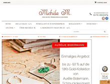 Tablet Screenshot of michelem.de